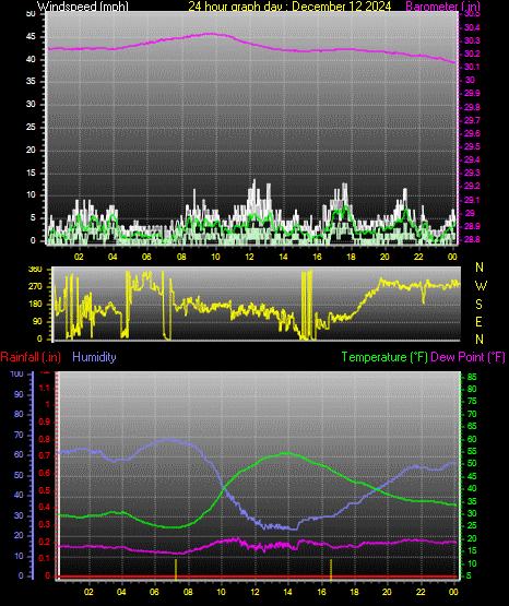 24 Hour Graph for Day 12